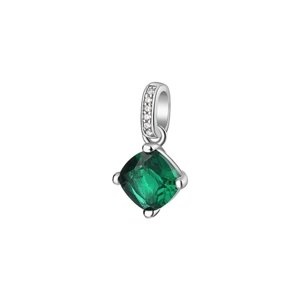 Stříbrný přívěšek se zeleným zirkonem Brosway Fancy Life Green FLG15