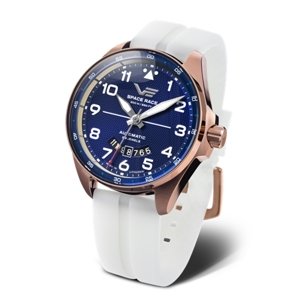 Hodinky Vostok Europe Space Race automatic line YN55-325B746S bílé + Dárek zdarma