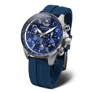 Hodinky Vostok Europe Space Race chrono line 6S20-325A742S modré + Dárek zdarma