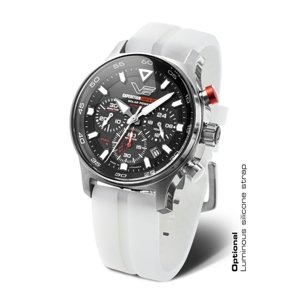 Hodinky Vostok Expedition South Pole Solar Power Chronograf VR42-592A761S luminous + Dárek zdarma
