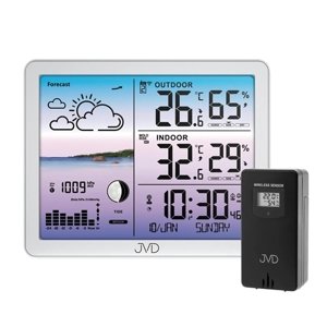 Rádiem řízená meteostanice JVD RB3566.2 + dárek zdarma