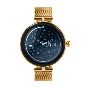 Elegantní chytré hodinky Niah Lyra NH-LYRA-M1GD + dárek zdarma