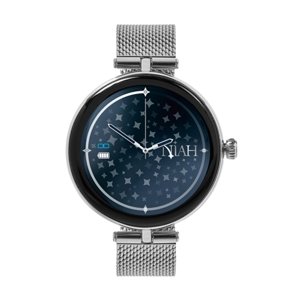 Elegantní chytré hodinky Niah Lyra NH-LYRA-M1SIL + dárek zdarma