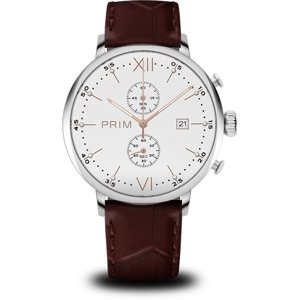 Pánské hodinky PRIM Chronoscope 25 Roman W03P.13230.B + Dárek zdarma