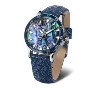 Dámské hodinky Vostok Europe Undine Abalone automatic NH35-515A757 + dárek zdarma