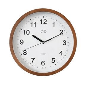 Nástěnné dřevěné hodiny JVD NS19019/41 + dárek zdarma