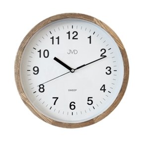 Nástěnné dřevěné hodiny JVD NS19019/78 + dárek zdarma