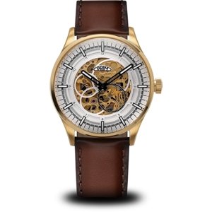 Pánské hodinky automaty Prim Skeleton 25 W91P.13243.C + Dárek zdarma