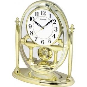 Stolní hodiny kyvadlové Rhythm CRP609WR18 + DÁREK ZDARMA