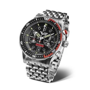 Hodinky Vostok Batiscafos Grand Chrono 6S21-511A771B + Dárek zdarma