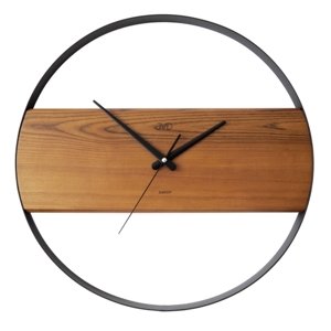 Designové dřevěné hodiny JVD NS22008/11 + DÁREK ZDARMA