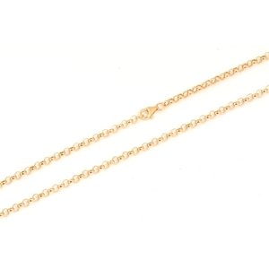Řetízek ze žlutého zlata ankr 50 cm ZLR1603F + DÁREK ZDARMA