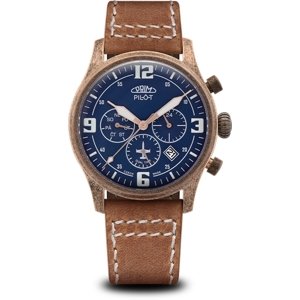 Pánské hodinky PRIM Pilot JP75 - E W01P.13247.E + Dárek zdarma