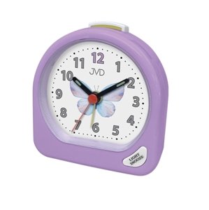 Dětský budík JVD s motýlkem SR672.9