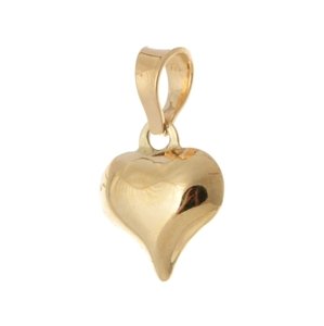 Přívěšek srdce ze žlutého zlata ZZ0512F