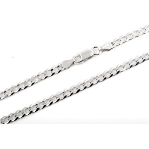 Pánský stříbrný řetízek pancr STRR0216F 55 cm + dárek zdarma