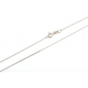 Dětský řetízek z bílého zlata ankr 36 cm ZLR1309F + DÁREK ZDARMA