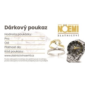 Dárková poukázka Zlatnictví Noemi