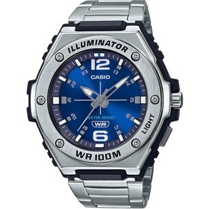 Pánské vodotěsné hodinky Casio s podsvícením MWA-100HD-2AVEF + dárek zdarma