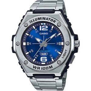 Pánské vodotěsné hodinky Casio s podsvícením MWA-100HD-2AVEF + dárek zdarma
