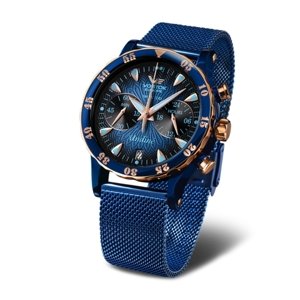 Dámské hodinky Vostok Europe Undine VK64-515E628B modrý náramek + dárek zdarma