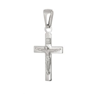 Stříbrný přívěšek kříž s Ježíšem STRZ0924F