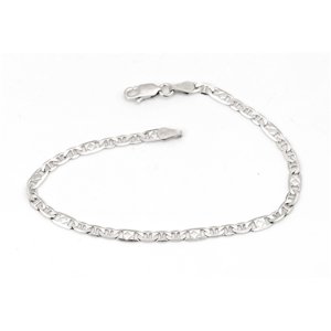 Stříbrný náramek marina 19 cm 71702F