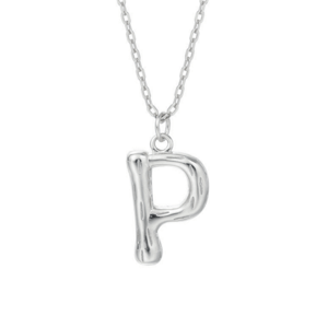 Klenoty Amber Písmeno P řetízek s přívěskem