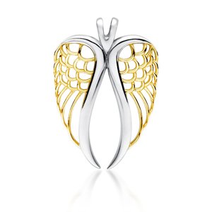 Klenoty Amber Luxusní andělská křídla - přivěsek