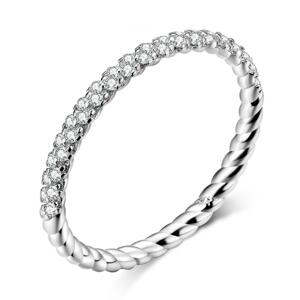 Stříbrný prsten Amelie Velikost: 51
