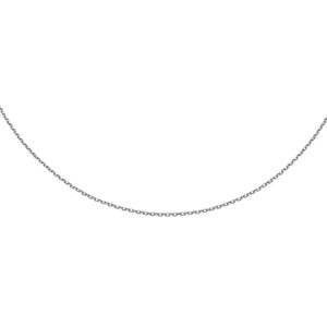 Klenoty Amber Tenký stříbrný řetízek rhodiovaný 42 - 45 cm