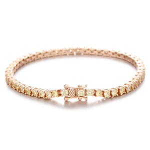 10113 Stříbrný tenisový náramek ROSE Ag925/1000; ≤10,25 g