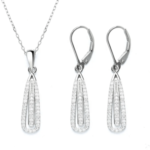 10135 Stříbrný set šperků AIVY Ag925/1000; ≤4,95 g