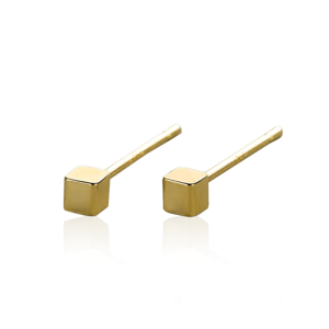 10472 Stříbrné náušnice ESTER pozlacené Ag925/1000; ≤0,35 g