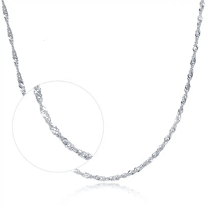 10554 Stříbrný řetízek MARCO 40 + 4 cm Ag925/1000; ≤1,55 g