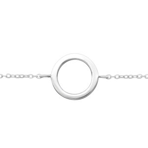 10636 Stříbrný náramek s přívěskem INNA Ag925/1000; ≤0,96 g