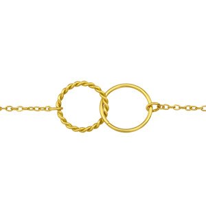10641 Stříbrný náramek s přívěskem LORA Ag925/1000; ≤0,80 g