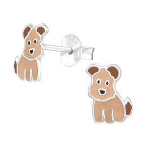 10689 Stříbrné náušnice FIDO Ag925/1000; ≤0,40 g