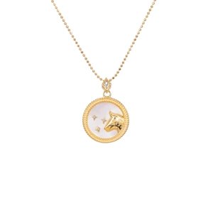 10879 Stříbrný přívěsek s řetízkem MOONLIGHT TAURUS Ag925/1000; ≤4,07 g