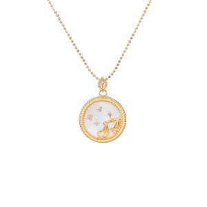 10884 Stříbrný přívěsek s řetízkem MOONLIGHT LIBRA Ag925/1000; ≤4,01 g