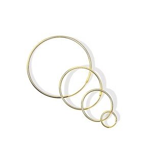 10993 Stříbrné náušnice DARINA 8 mm pozlacené Ag925/1000; ≤0,25 g