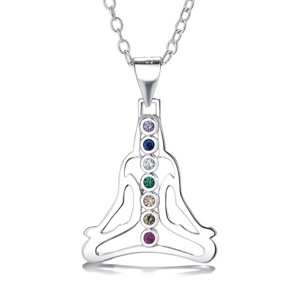 11059 Stříbrný řetízek s přívěskem INNER PEACE Ag925/1000; ≤2,33 g