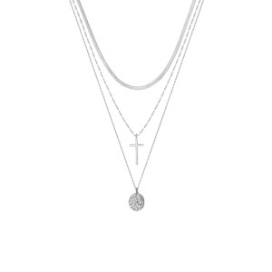 11140 Stříbrný řetízek s přívěskem GISELLE Ag925/1000; ≤5,73 g