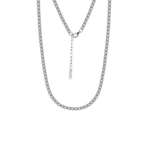 11197 Stříbrný tenisový řetízek MYRA 45+5 cm | šířka 3 mm Ag925/1000; ≤14,85 g