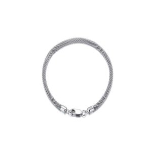 11230 Stříbrný náramek MADLEN 19 cm | šířka 3 mm Ag925/1000; ≤2,98 g