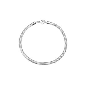 11233 Stříbrný náramek TULIO 16 cm | šířka 3 mm Ag925/1000; ≤5,10 g