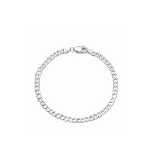 11240 Stříbrný náramek ROBIN 19 cm | šířka 3 mm Ag925/1000; ≤2,13 g
