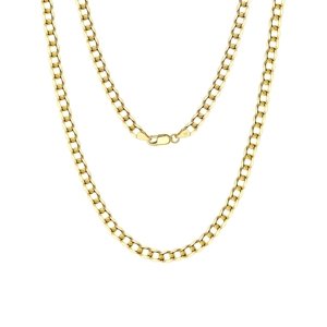 11554 Stříbrný řetízek STEVENS 60 cm | šířka 3 mm pozlacený Ag925/1000; ≤6,24 g