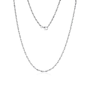 11601 Stříbrný řetízek TAKIS 55 cm | šířka 2 mm Ag925/1000; ≤3,70 g