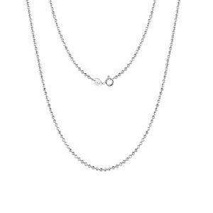 11604 Stříbrný řetízek RONAN 45 cm | šířka 1 mm Ag925/1000; ≤1,48 g